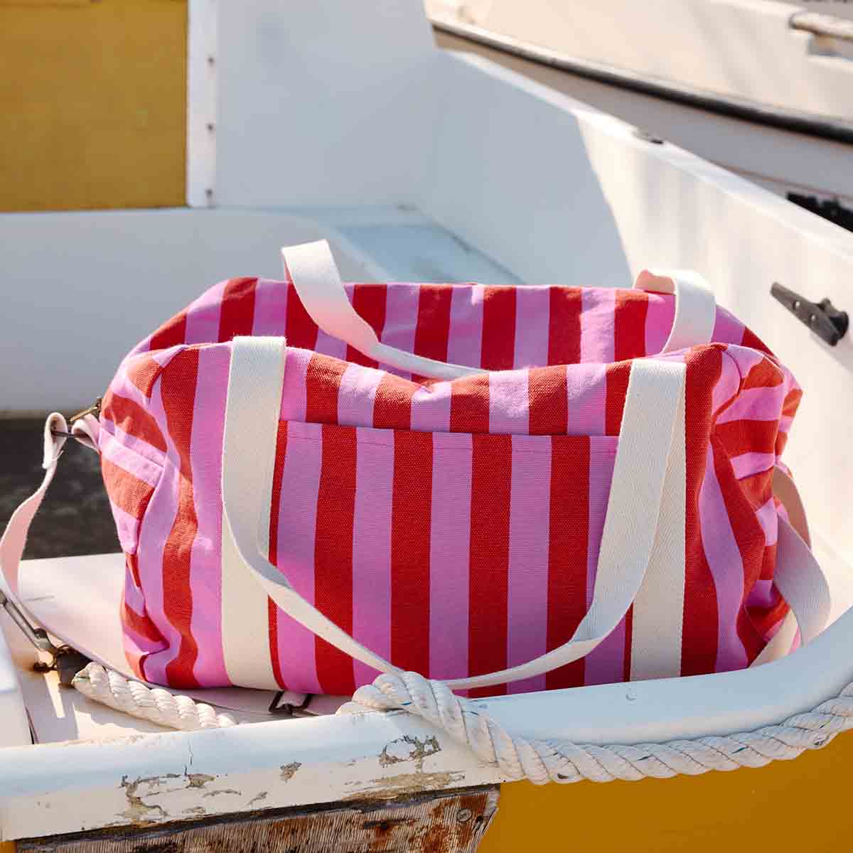 Rose in April Wickeltasche, Weekender oder Sporttasche 'RAPHAEL STREIFEN'