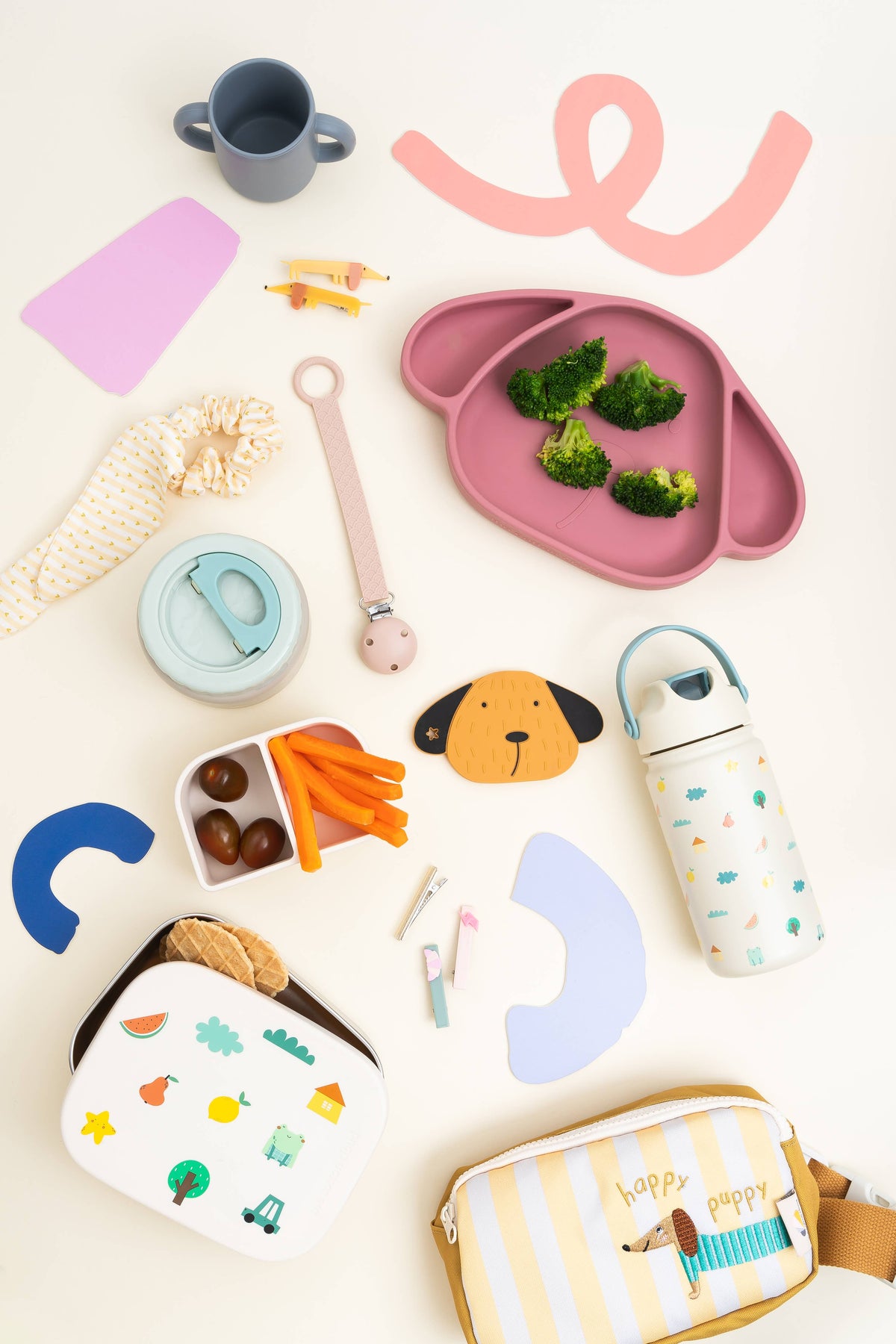 LUNCHBOX AUS EDELSTAHL MIT Fächern FÜR KINDERKONFetti