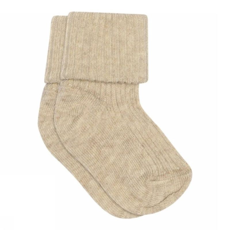 MP Denmark Gerippte Baby Wollsocken - 'Verschiedene Farben'