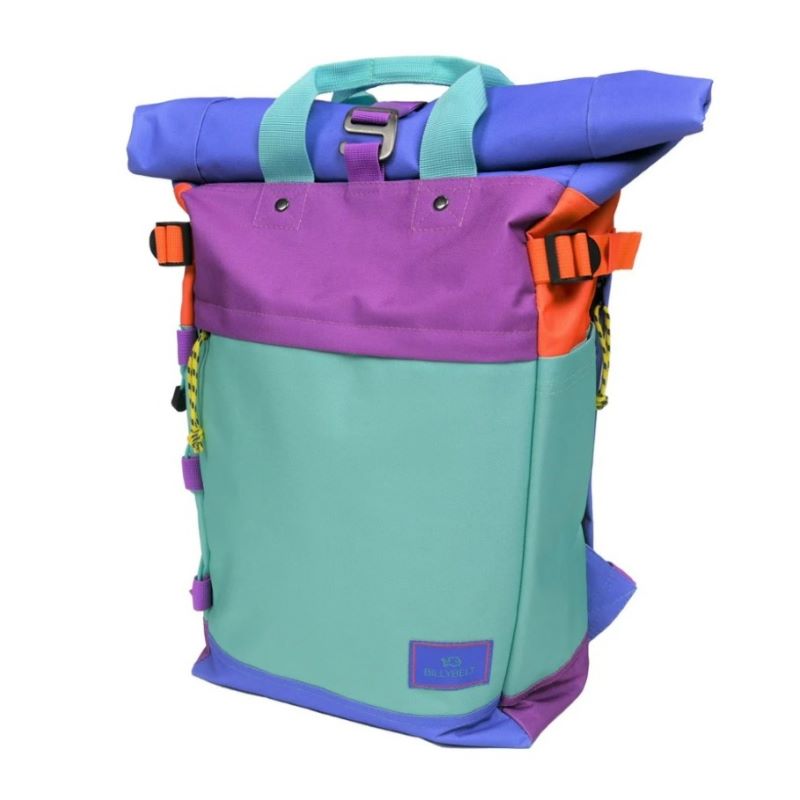 BILLYBELT Rolltop Rucksack 'multicolored'