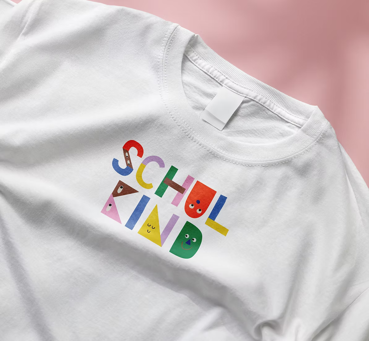 Anna Beddig -Bügelbild "Schulkind"