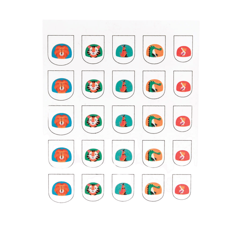 NagelSticker 'Colourful Creatures'
