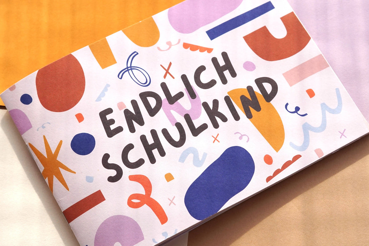 Modern Kids Art - Einschulungsalbum "Kunterbunt"