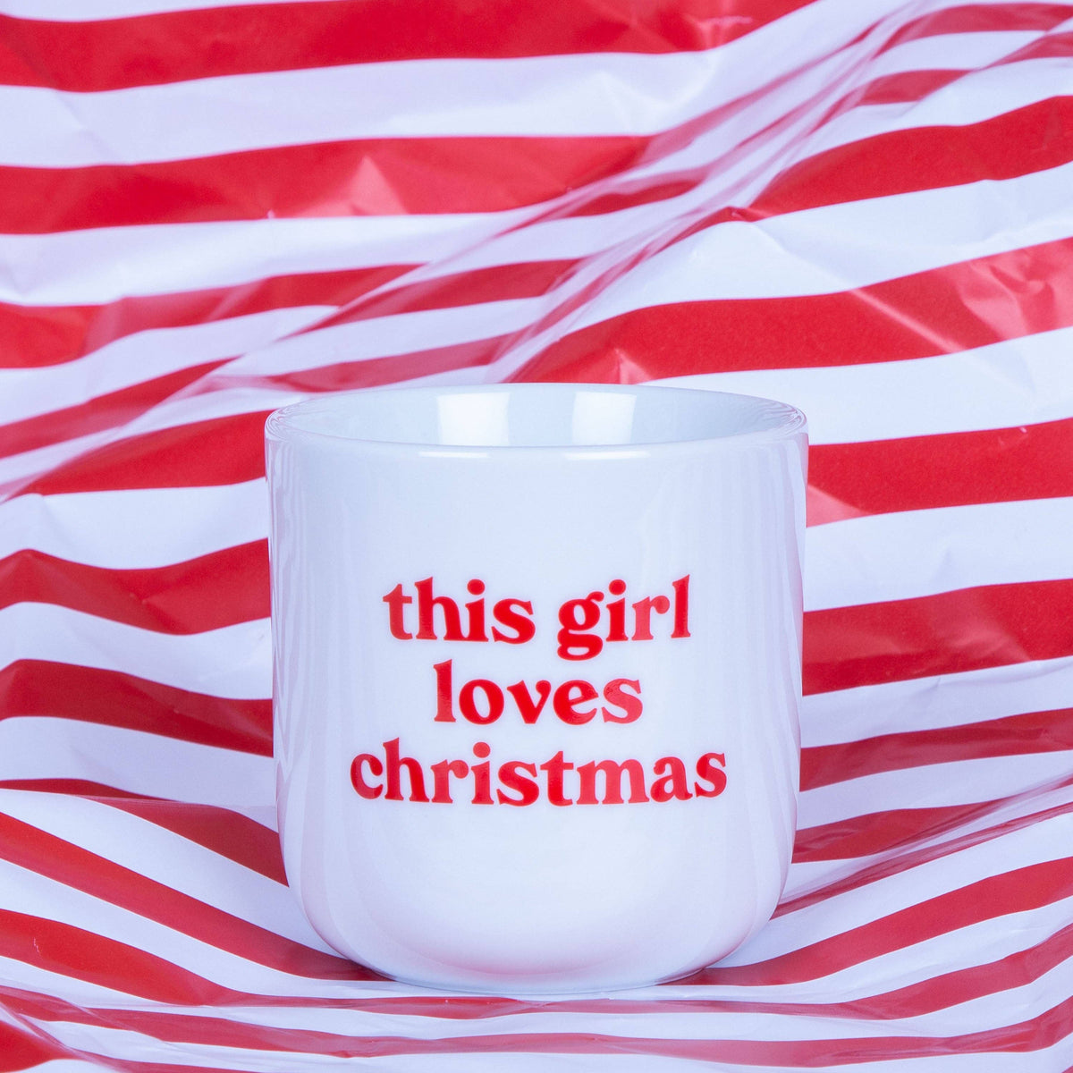 Becher "Christmas Girl" von Frau Hansen
