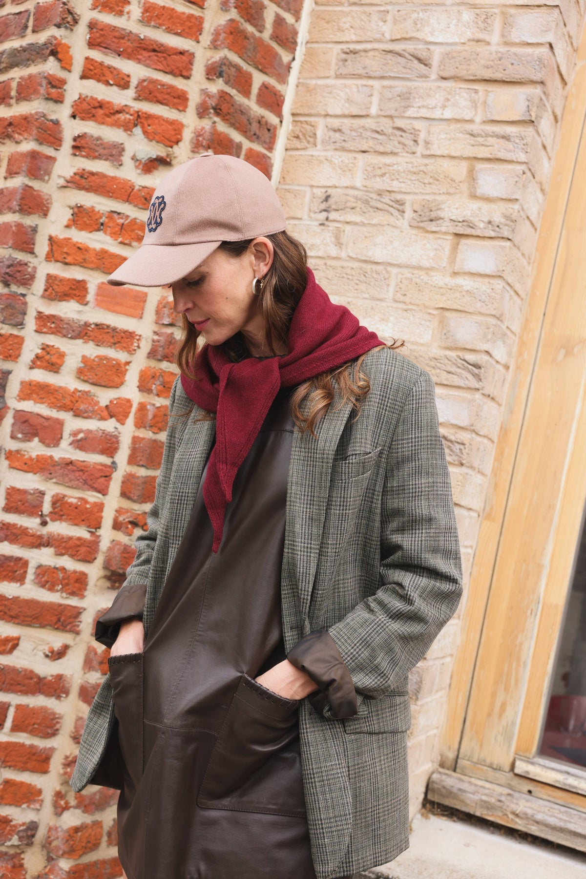SO FAMILY - Schal "Colette"Bordeaux