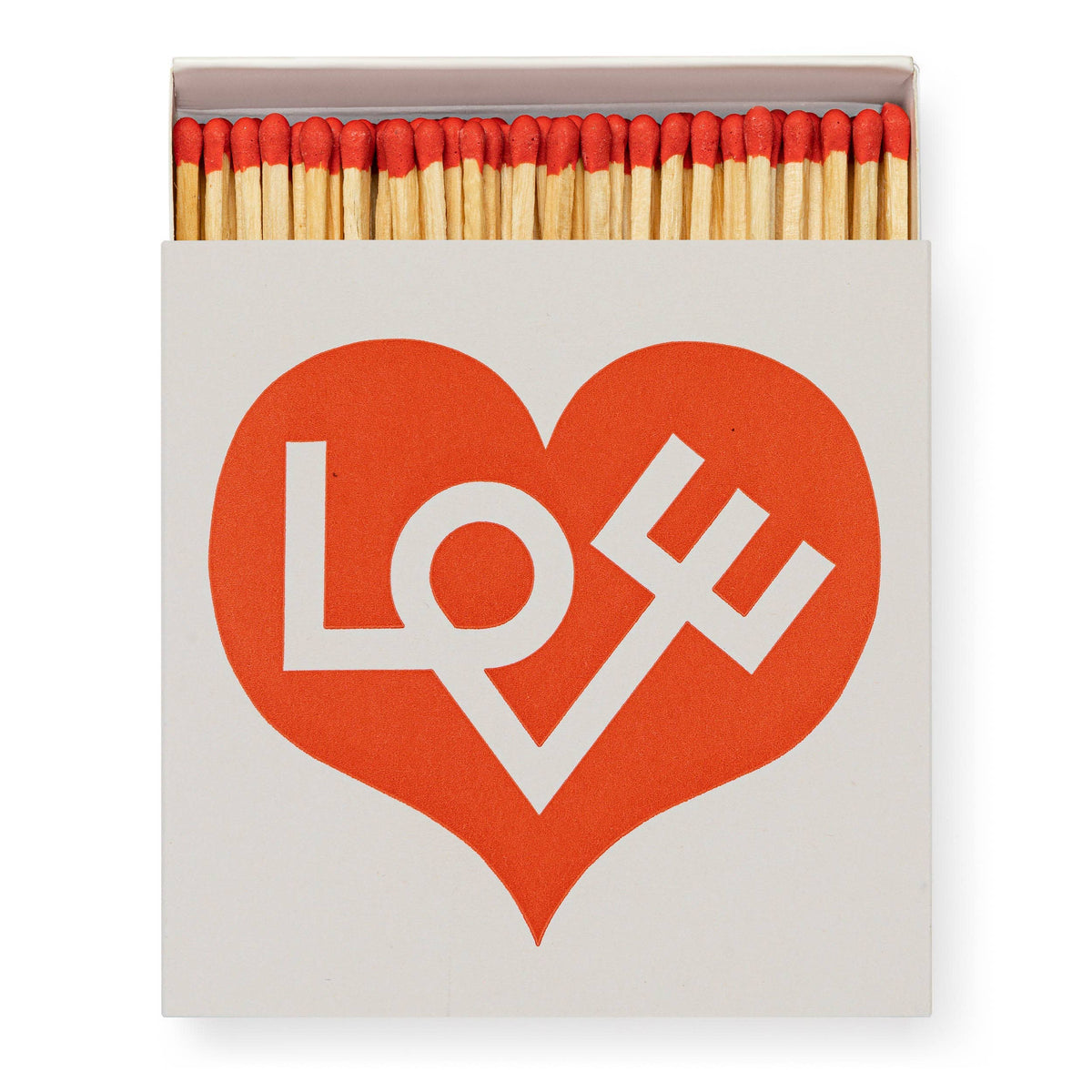 Love | Square - Streichhölzer