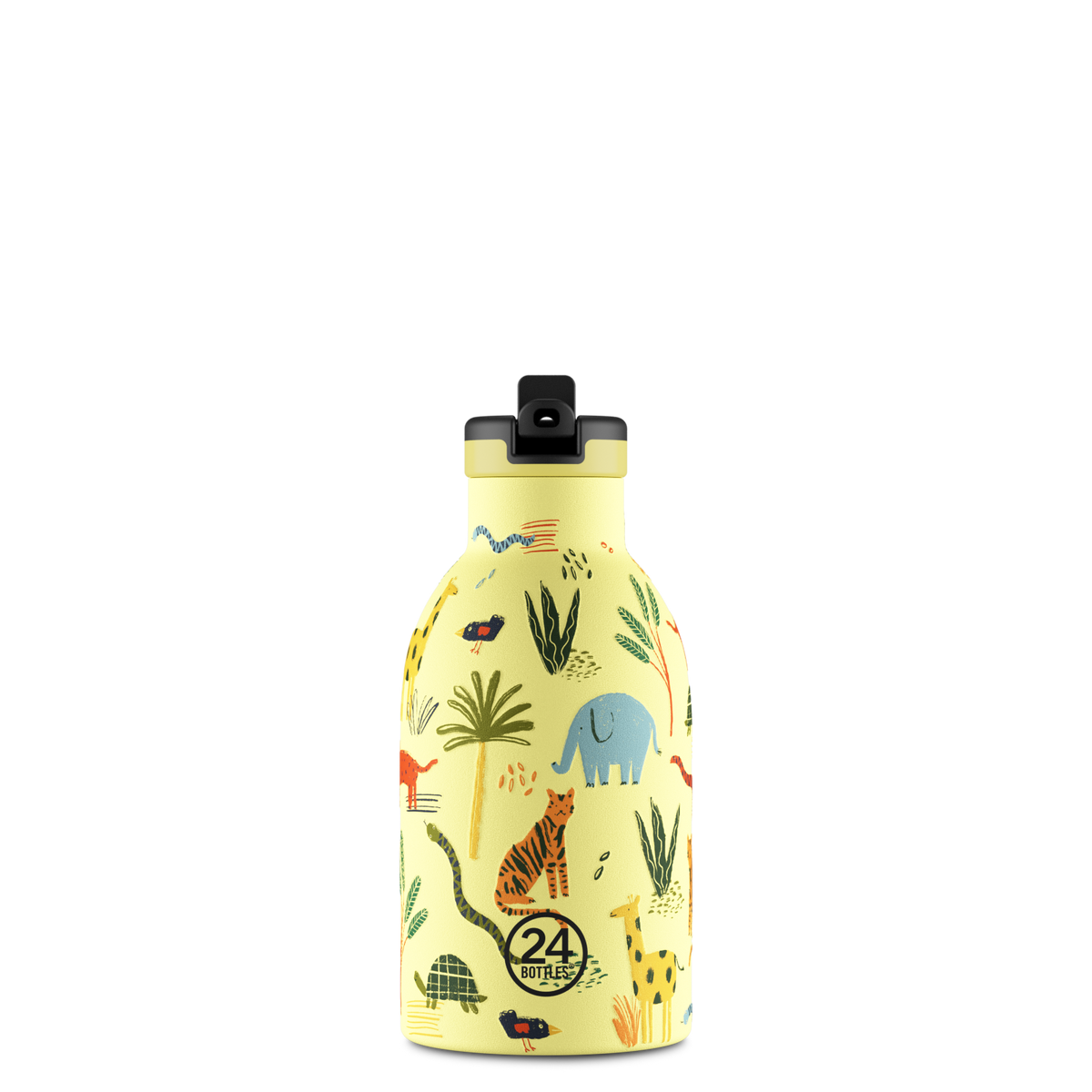 24 Bottles Kinder Isolierflasche | Dschungelfreunde - 330 ml