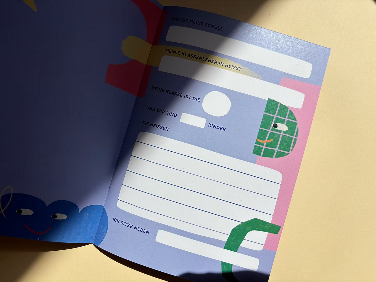 Anna Beddig -"Endlich Schulkind" Einschulungsjournal-