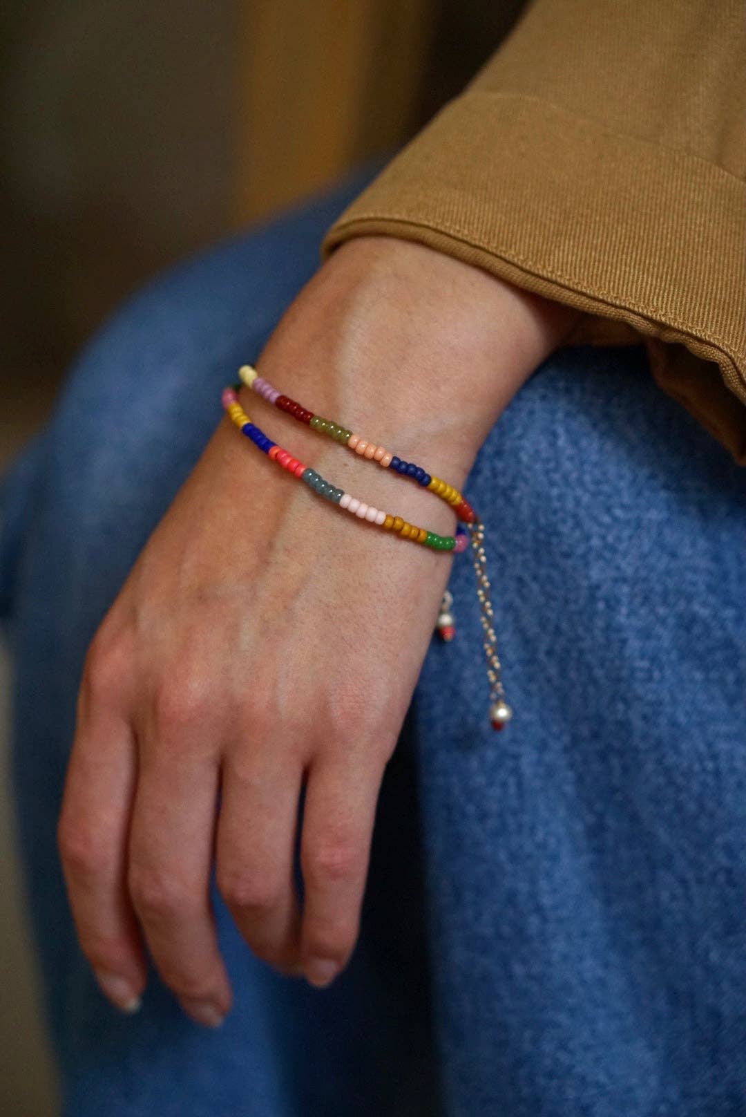 SanSan Maya - Armband aus Glasperlen - summer spice