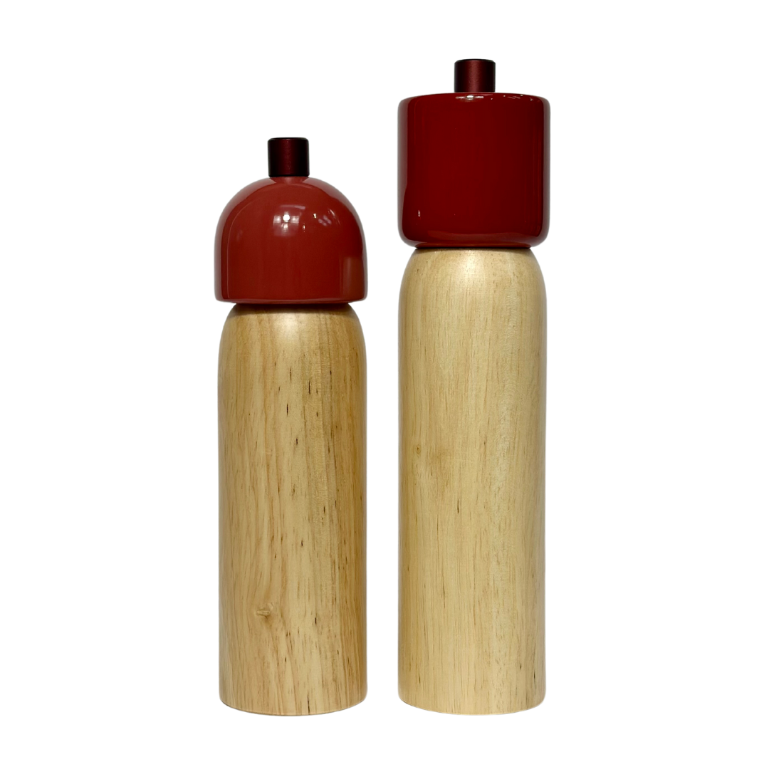 Maegen Salz- und Pfeffermühle, Rot und Rot