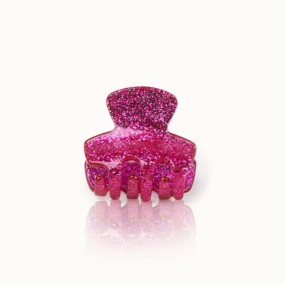 by vivi - Haarklammer Klein Pink Glitzer