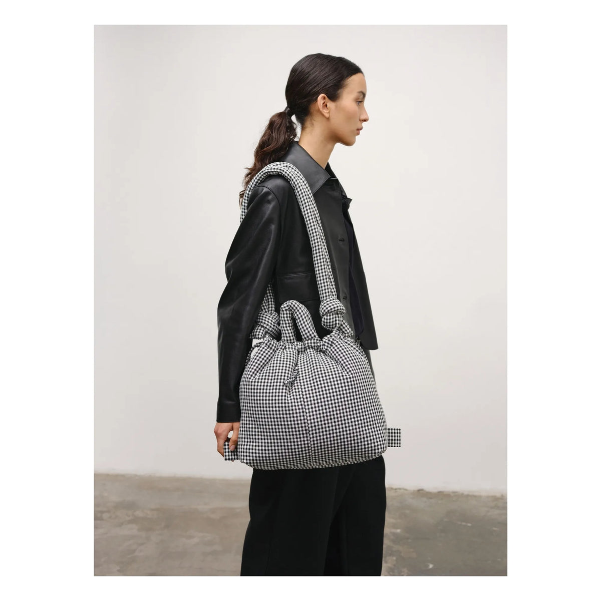 Ölend -Ona Softbag: Vichy schwarz