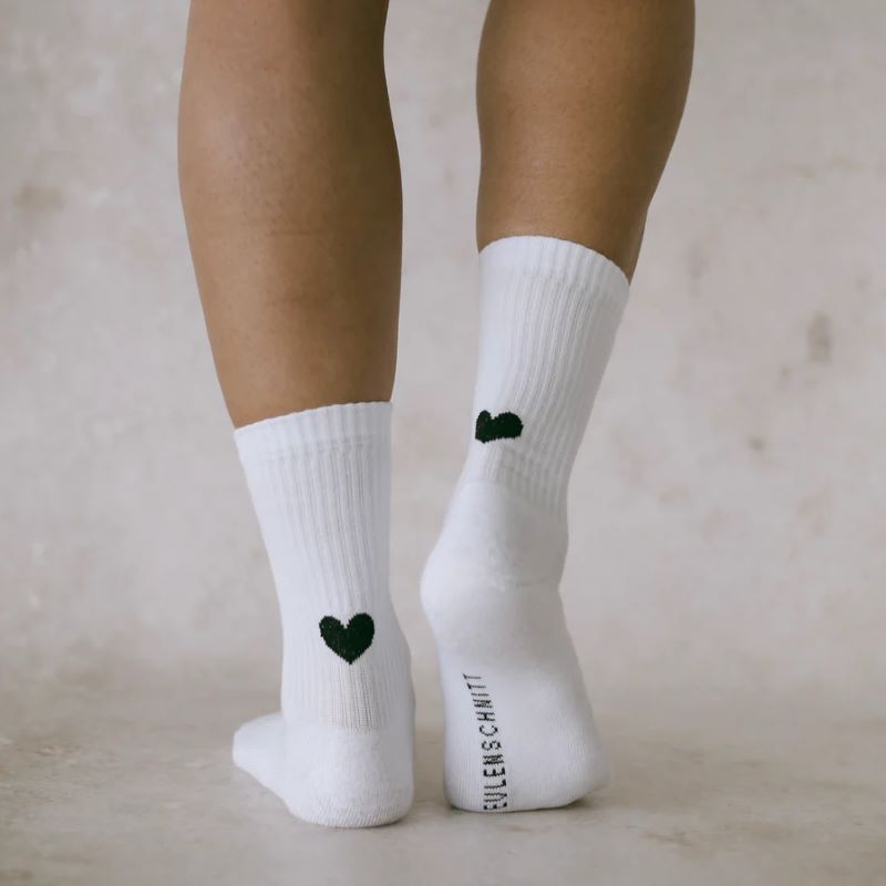 Eulenschnitt Socken 'Herz'