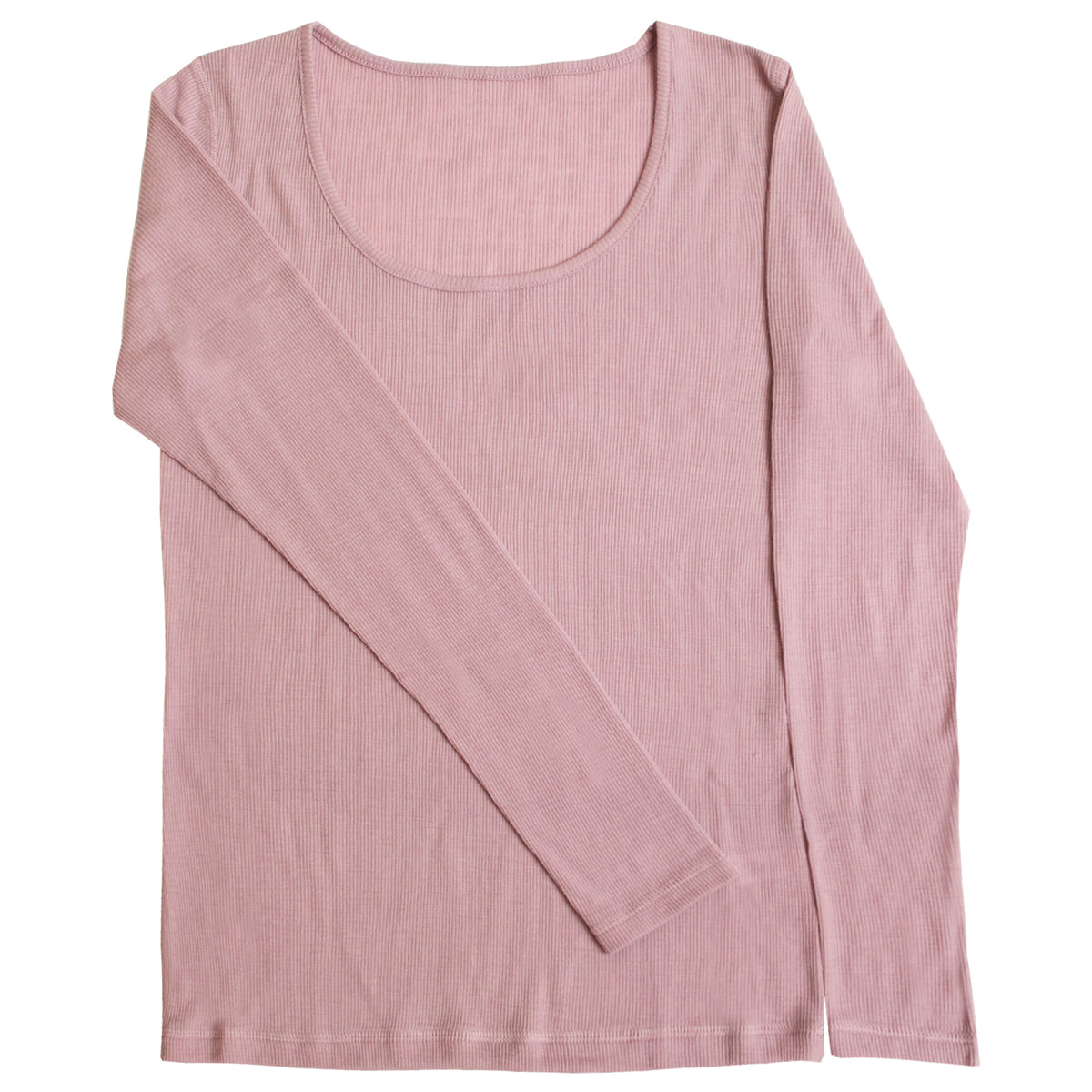 JOHA Merinowolle Longsleeve Ripp für Erwachsene diverse Farben