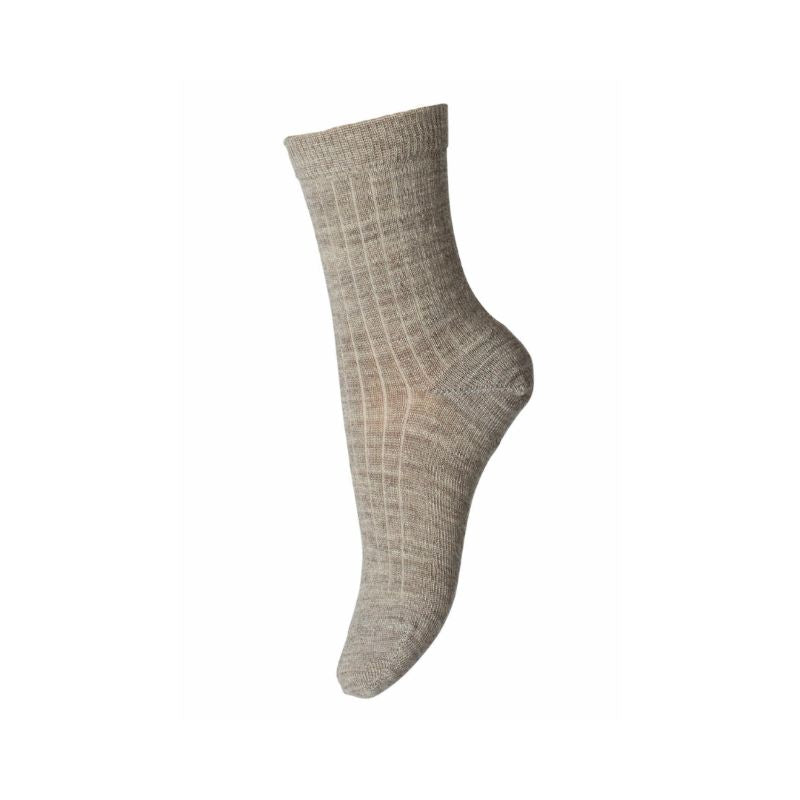 MP Denmark Gerippte Wollsocken - 'Verschiedene Farben'