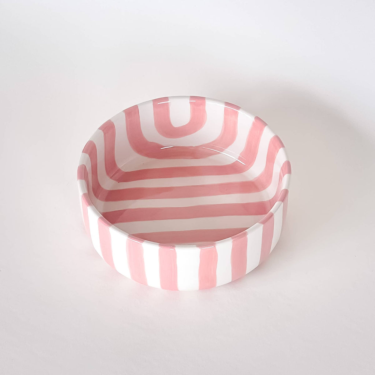 Magazin Minori Schale 'Stripes - incanto rose'
