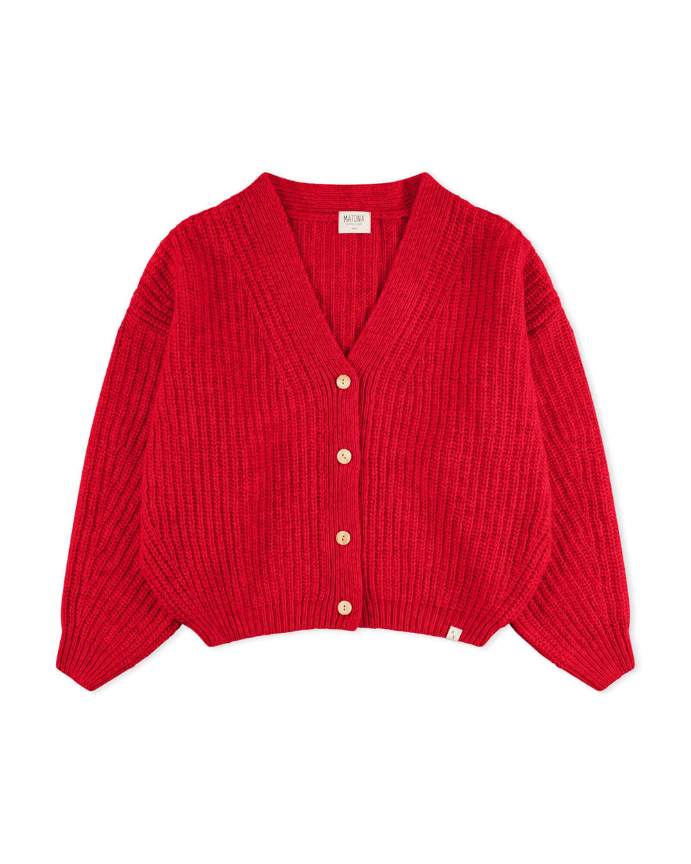 Matona Organic Knit Cardigan Herbst Winter - verschiedene Farben Wolle Baumwolle