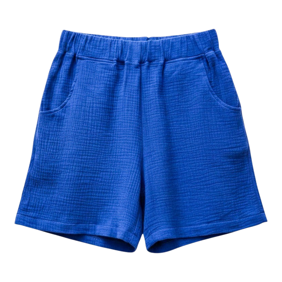 studio du. Musselin Shorts knallblau Erwachsene
