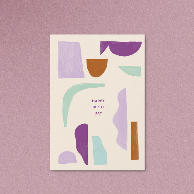 Anna Beddig -Postkarte Happy Birthday -