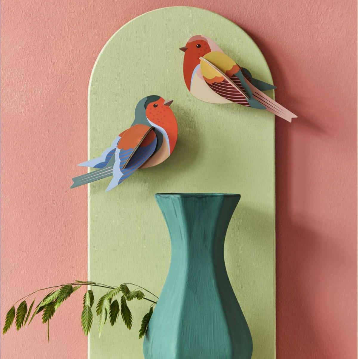 Studio ROOF 'Garden Bird - Robins