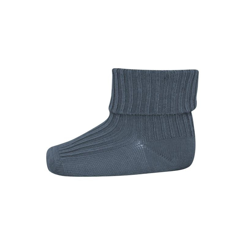 MP Denmark Gerippte Baby Wollsocken - 'Verschiedene Farben'
