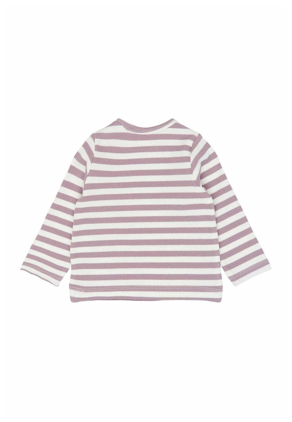 THE NEW Rib Tee in Elderberry-Gardenia