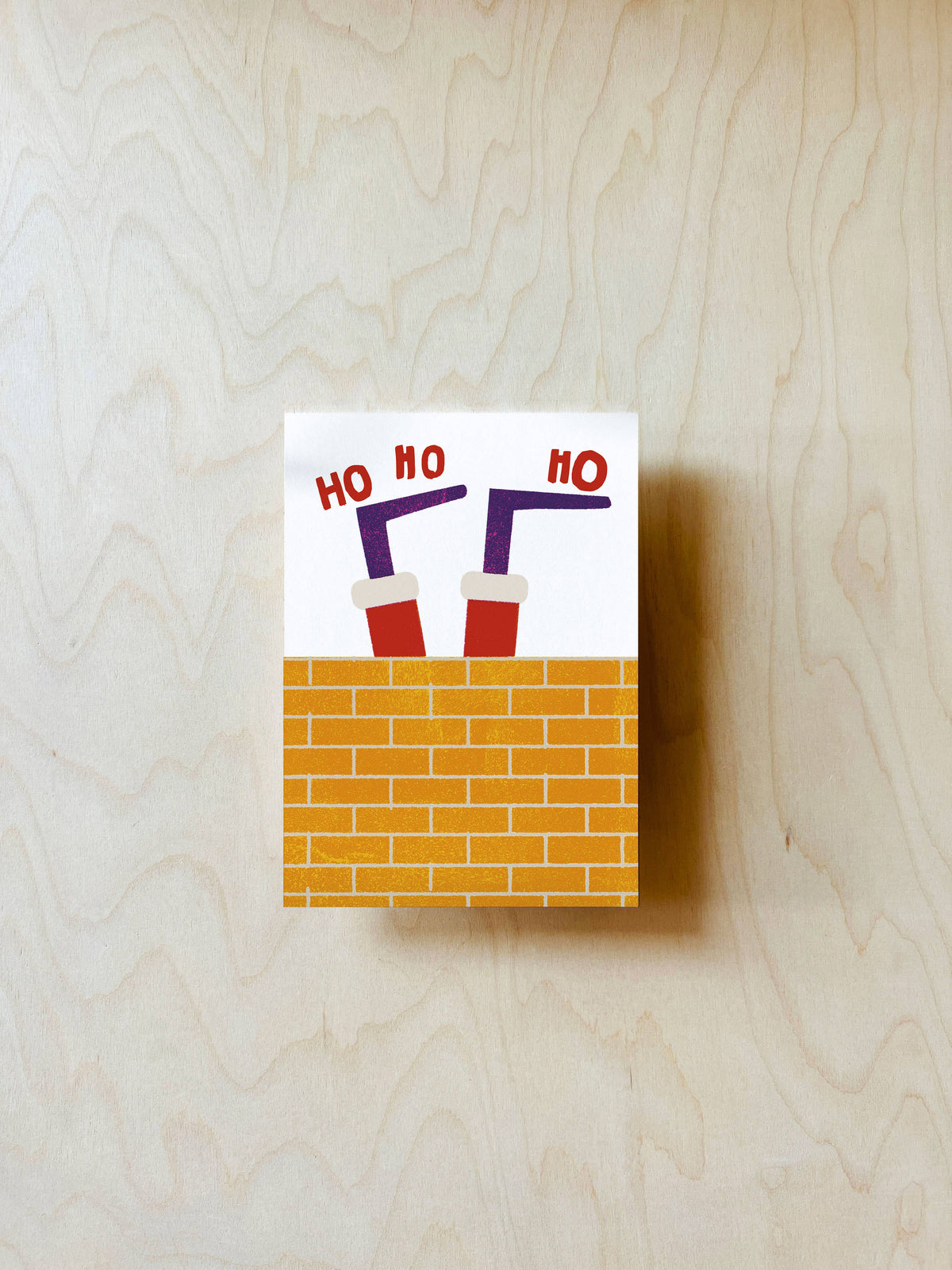 Weihnachtsmann Postkarte jungwiealt