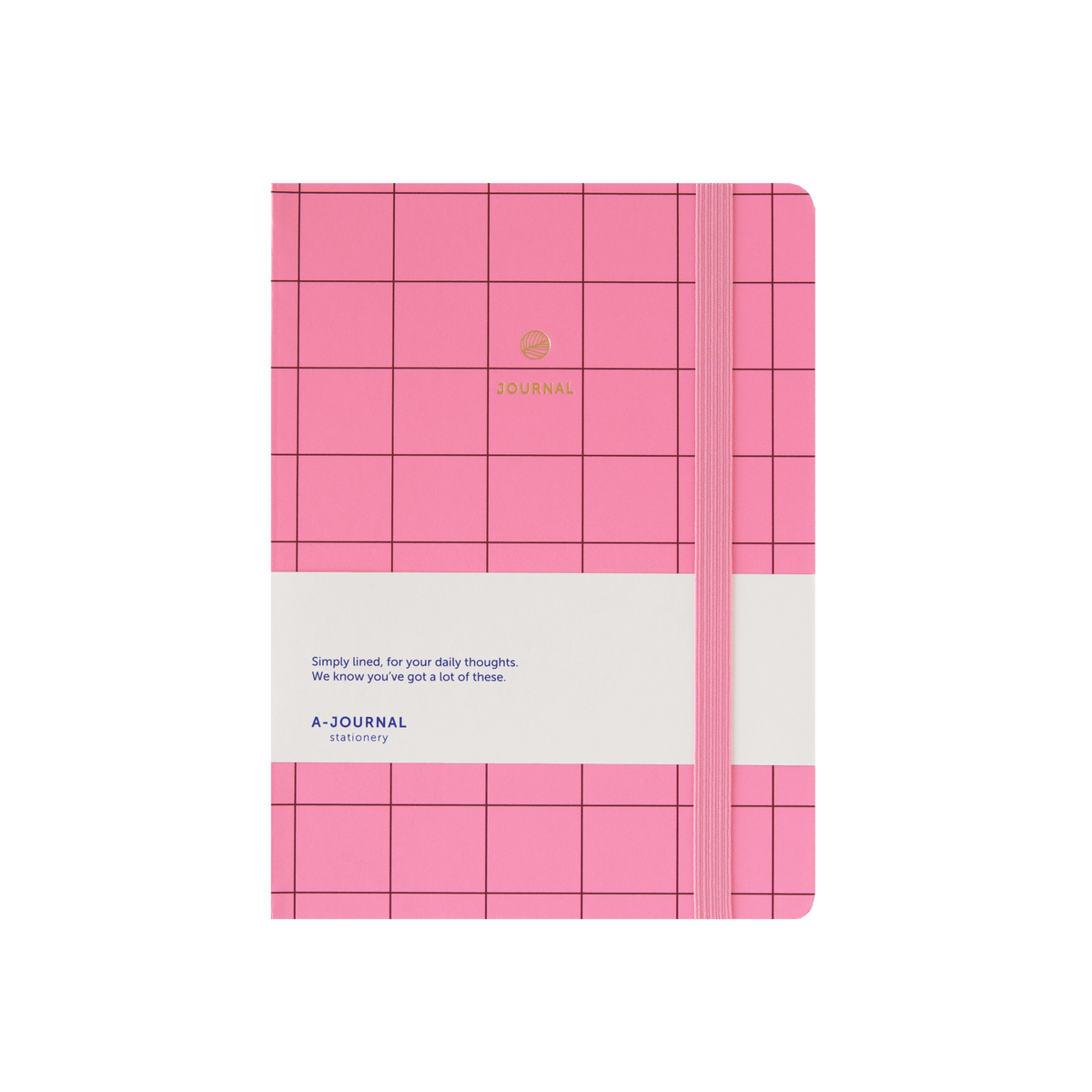 A-Journal Notizbuch Dünne Streifen Beige