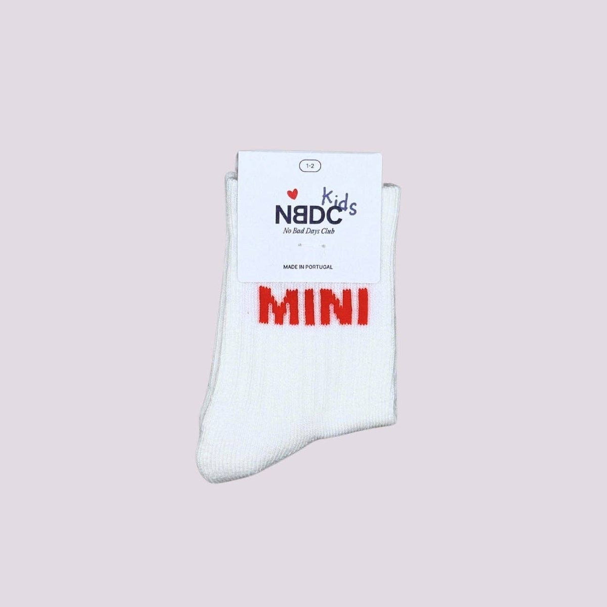 MINI SOCKEN | ROT No Bad Days Club