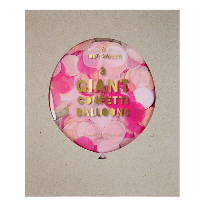 MeriMeri Konfetti-Ballon-Kit 'Pink'