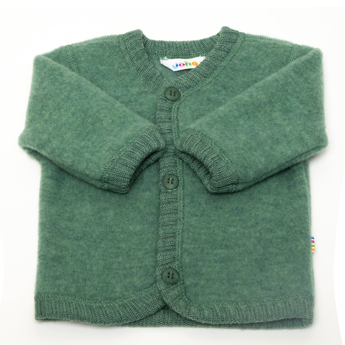 Joha Wollfleece Jacke grün