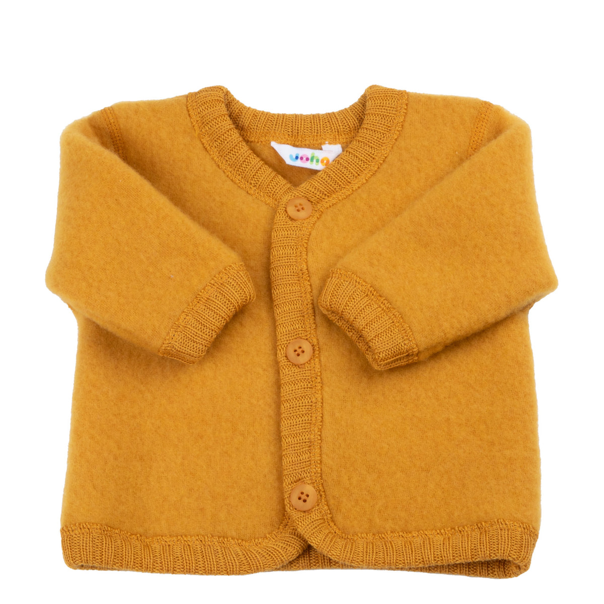 Joha Wollfleece Jacke senf