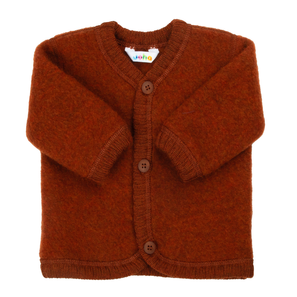 Joha Wollfleece Jacke Rost