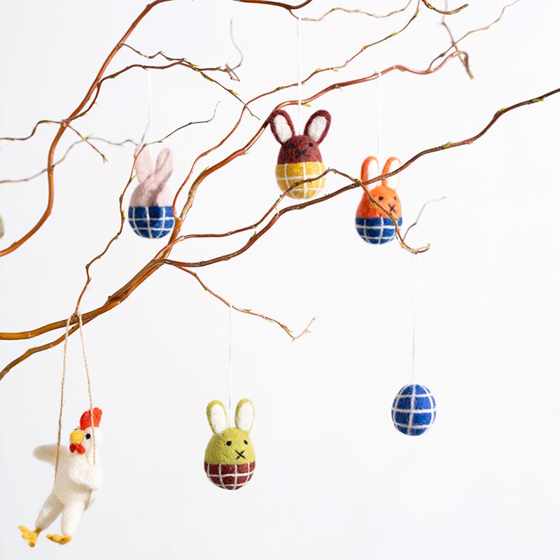 Aveva Design Easter 2-pack 'bunny' (rose-coral)