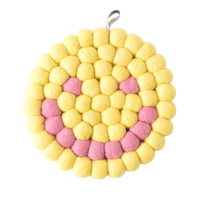Aveva Design Untersetzer rund Smiley (diverse Farben)