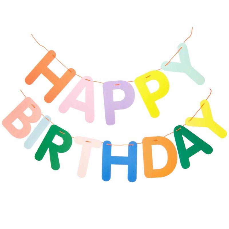 Paper Poetry Girlande 'Happy Birthday'