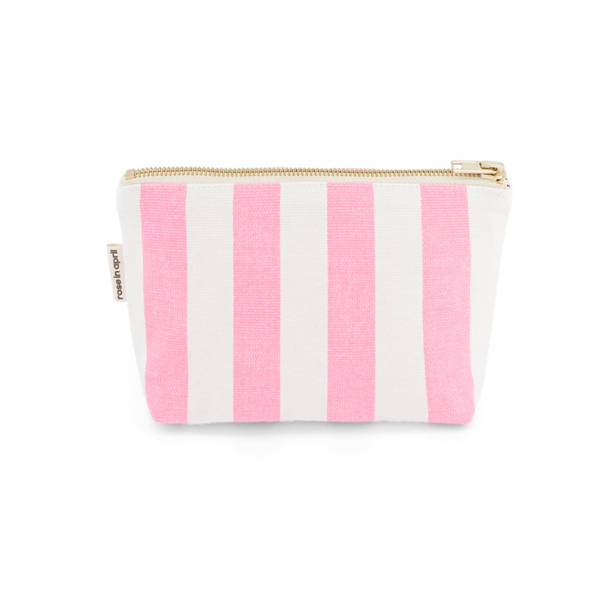 Rose in April "SOFIA" TASCHE NEONPINK GESTREIFT