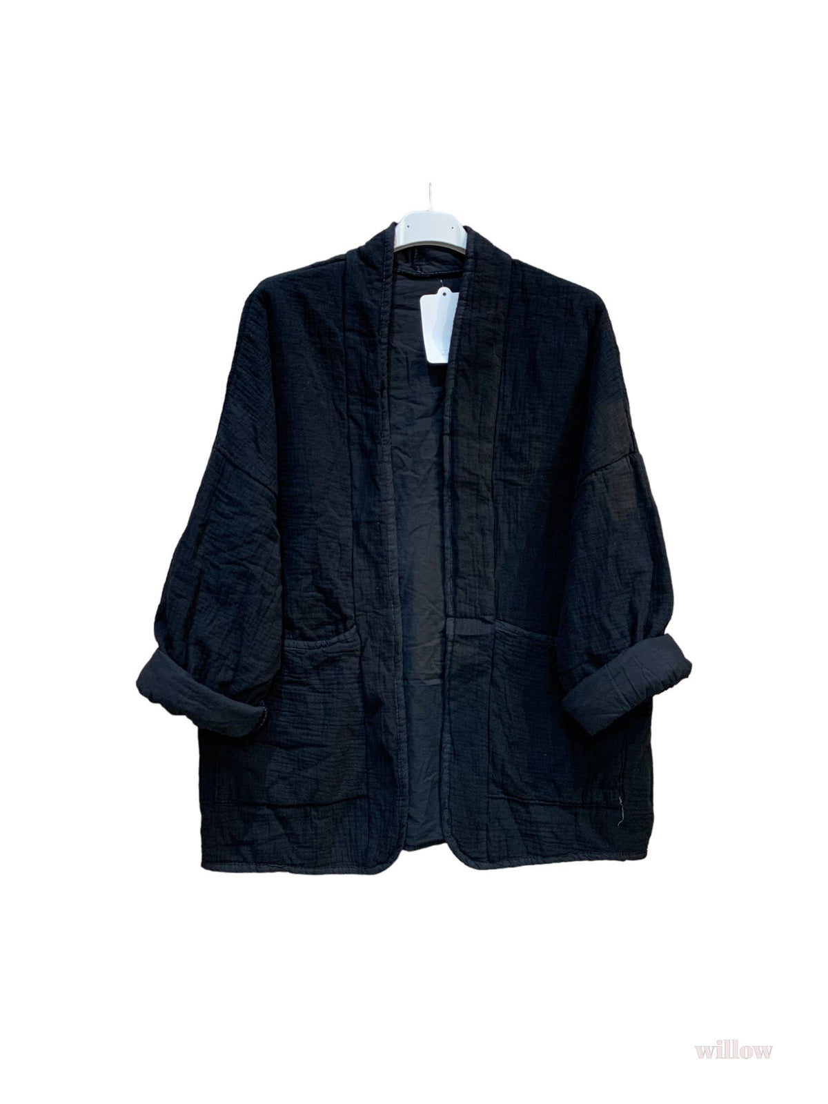 Steppjacke aus Baumwollgaze