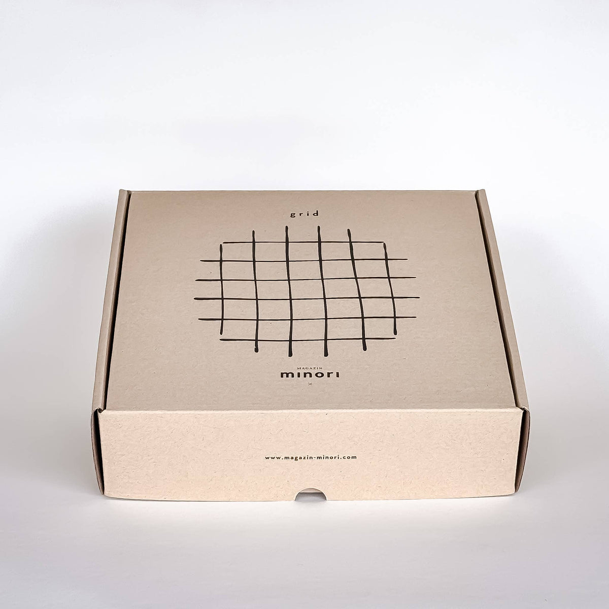 Magazin Minori Schale gross Grid - mare blue