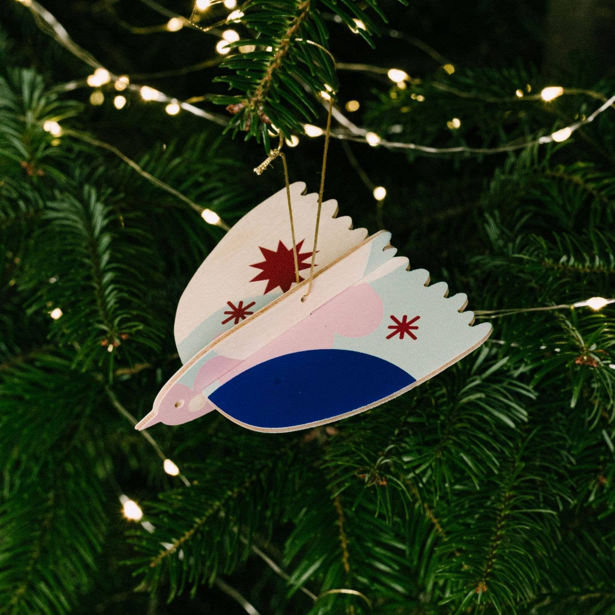 3D-Weihnachtsschmuck, Weihnachtsbaum-Hängedekoration