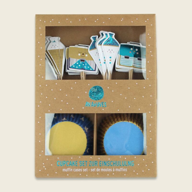 Cupcake-Set 'Einschulung' AvaundYves