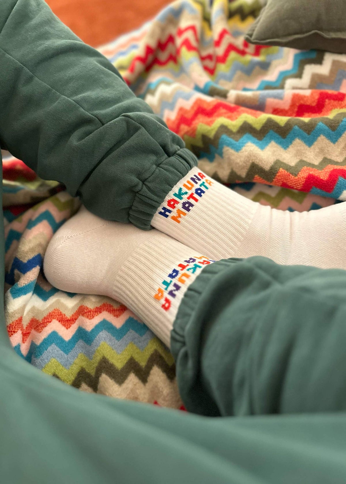 Hakuna Matata - Tennis Socken J.Clay für Partnerlooks