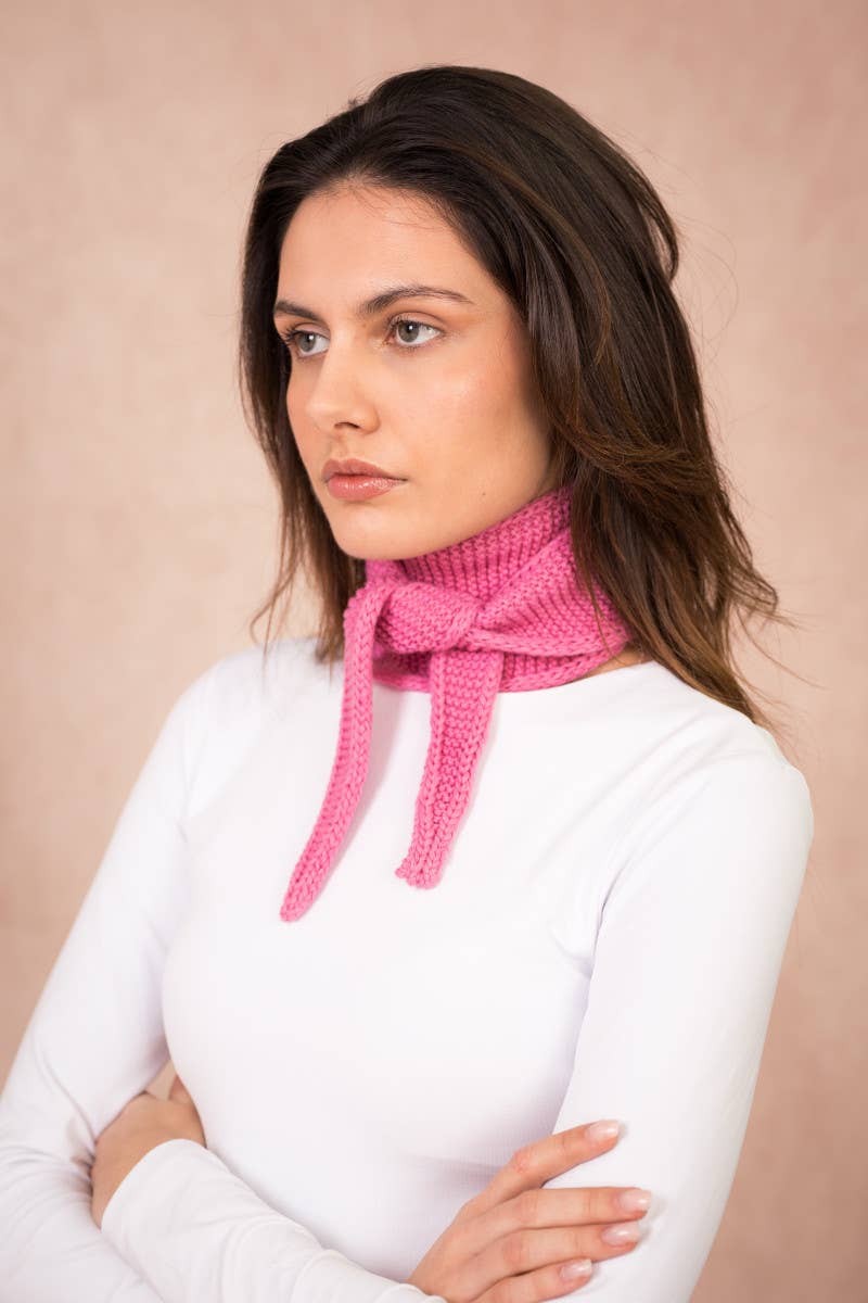 Kleiner "Sophie-Schal": Fuchsia