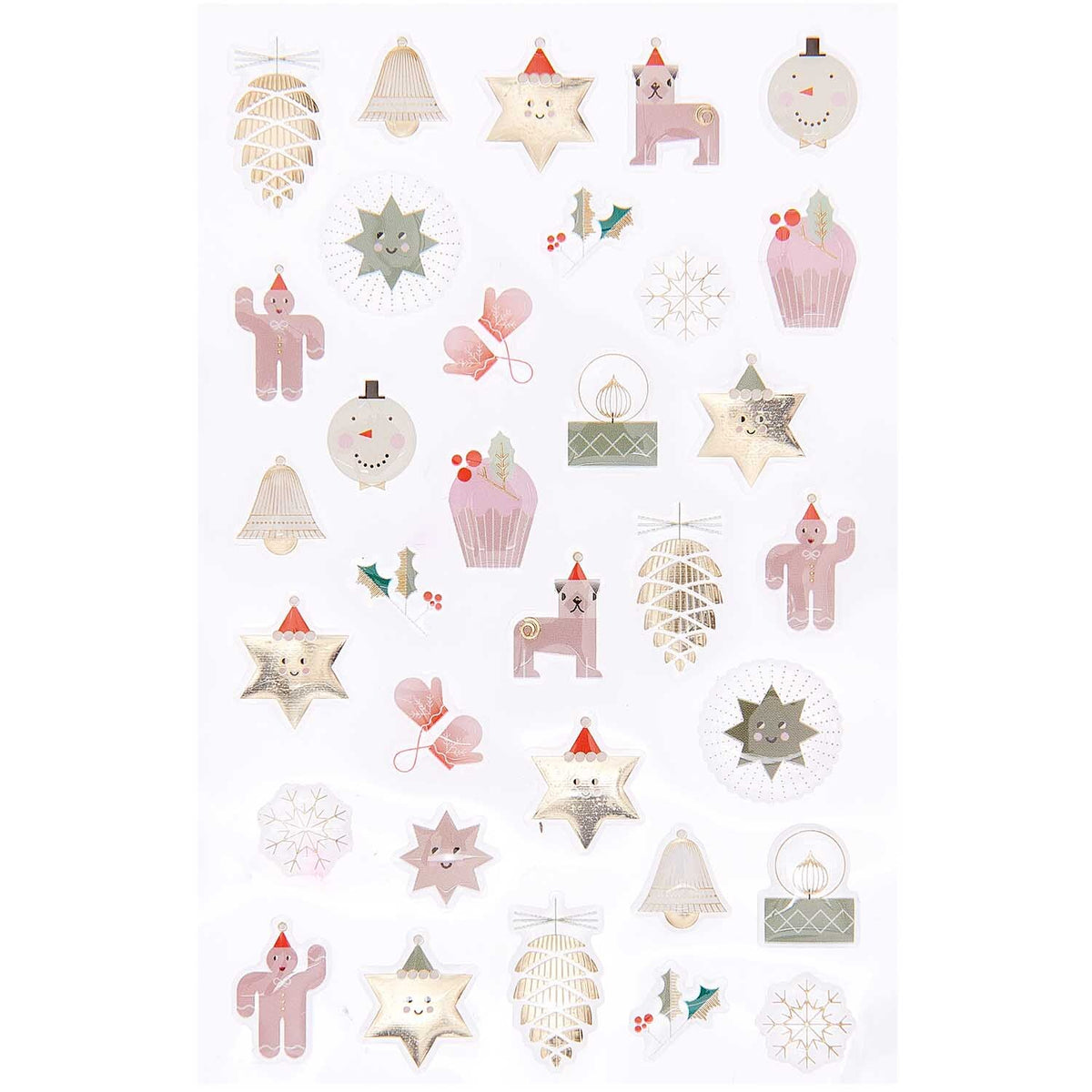 Paper Poetry Gelsticker I love Christmas