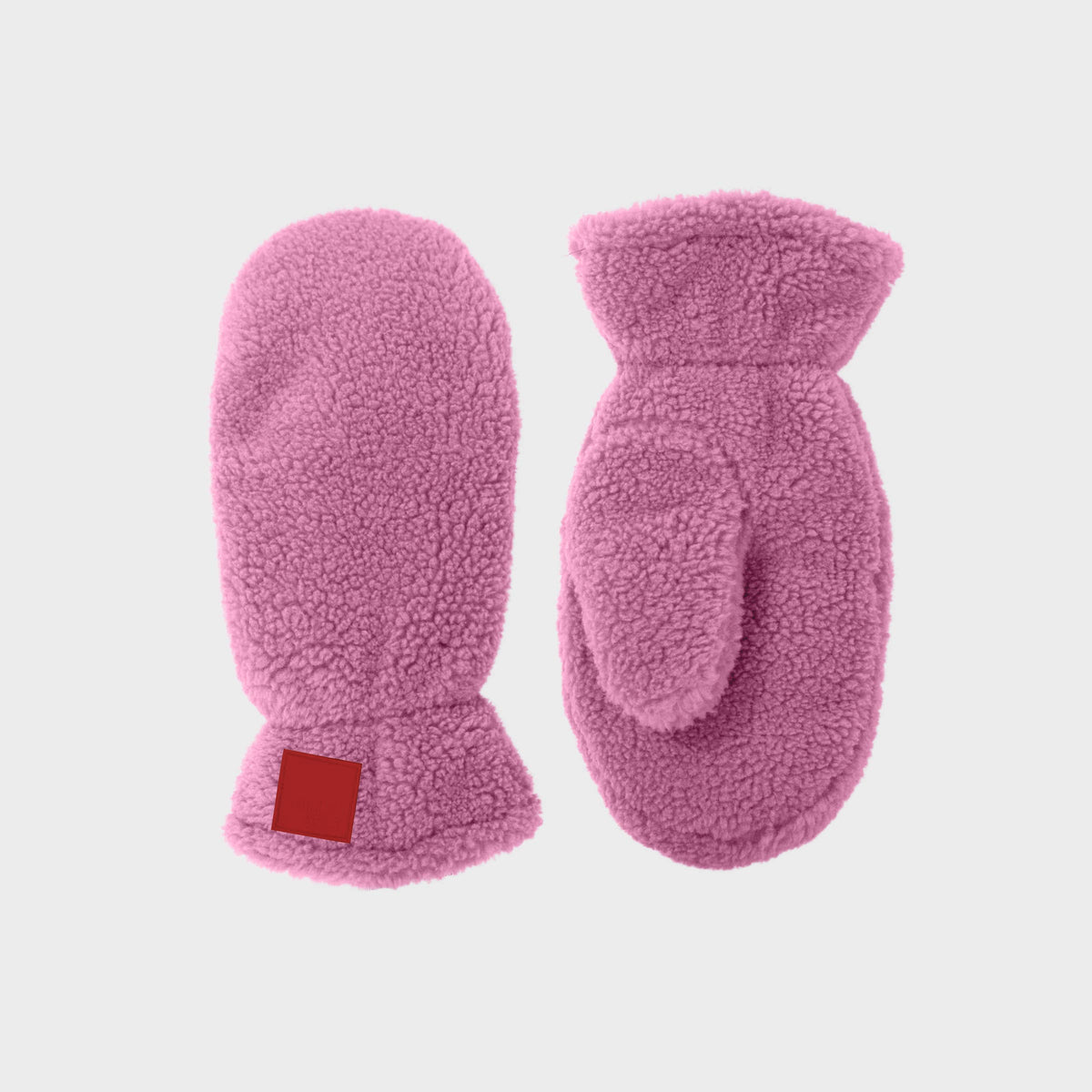 BILLYBELT - Fäustlinge aus Fleece - Rosa