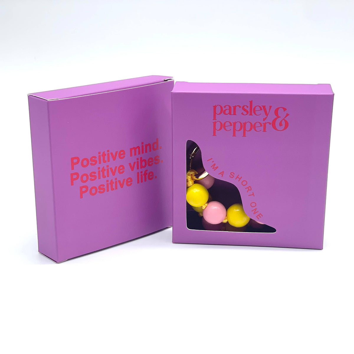 Parsley & Pepper - Handykette kurz Holz 3in1  Bag Charm & Schlüsselanhänger