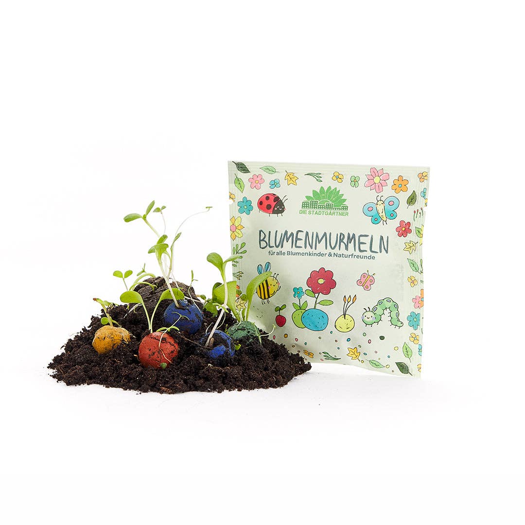 5 Blumenmurmel im Tütchen
