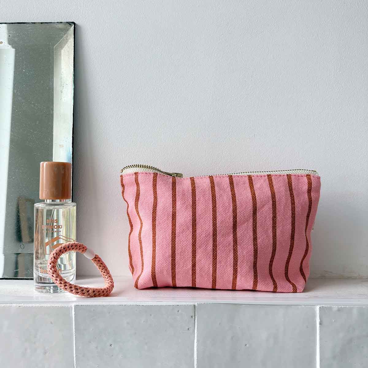 Rose in April "SOFIA" TENNIS TASCHE ERDBEERE / PECAN