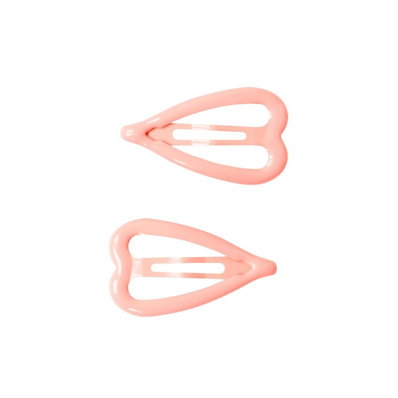 Haarclips 'Herz / Pastell'