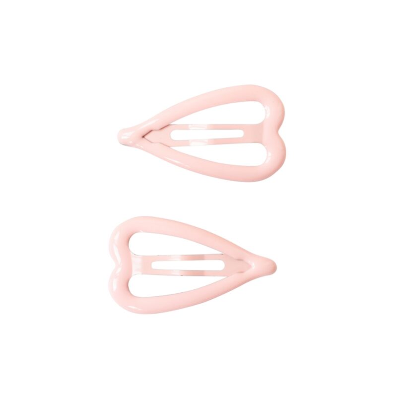 Haarclips 'Herz / Pastell'